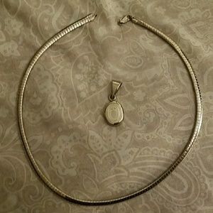 Necklace & charm